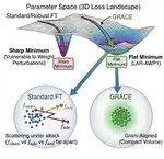 The Geometry of Robustness: Optimizing Loss Landscape Curvature and Feature Manifold Alignment for Robust Finetuning of Vision-Language Models